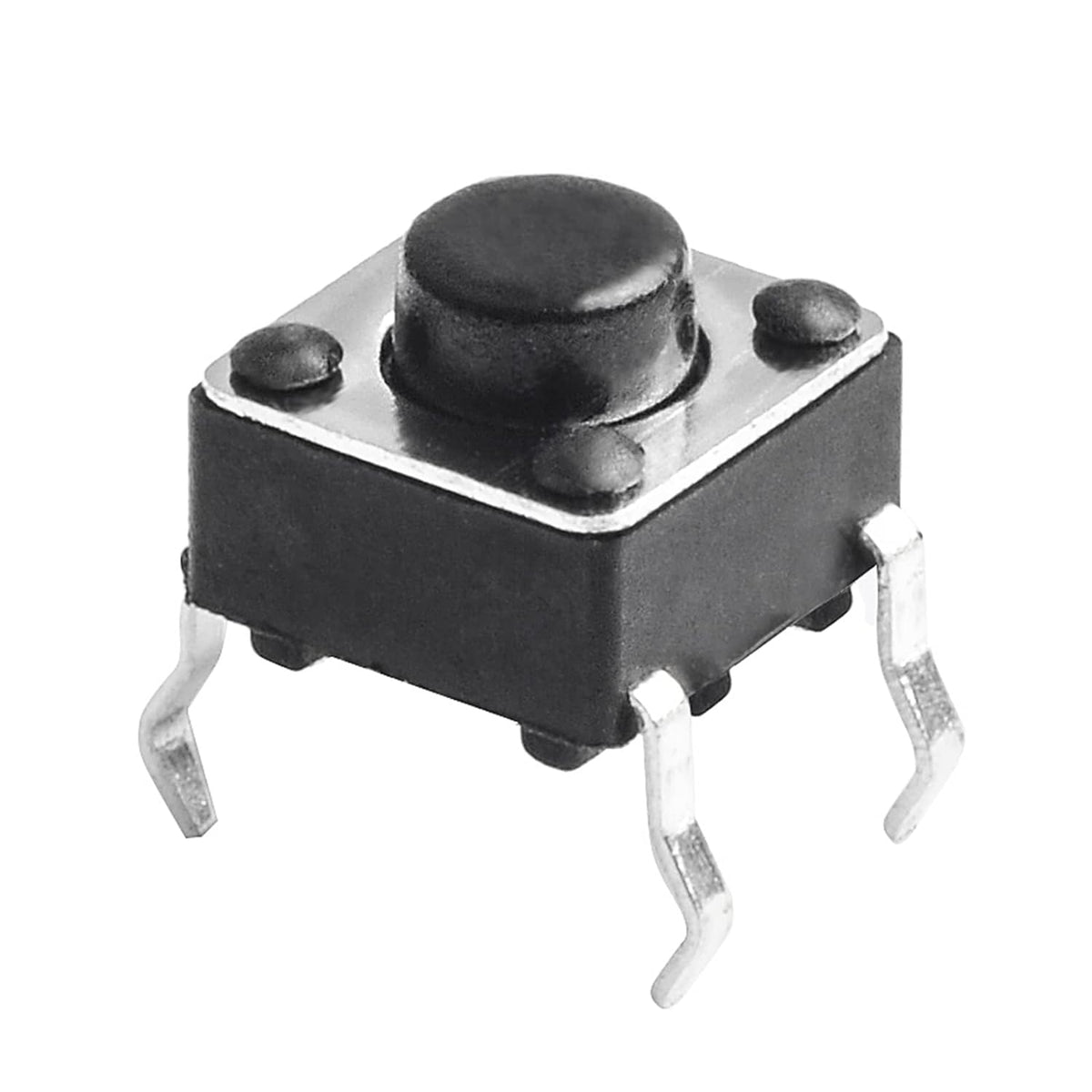 洋楽 PUSHBUTTON WARFARE Vilros 10 Pcs Momentary Tactile Tact Push Button Switch-- 6 x 6mm