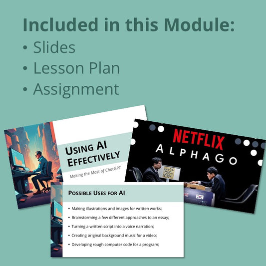Using AI Effectively (Slides & Lesson Plan)