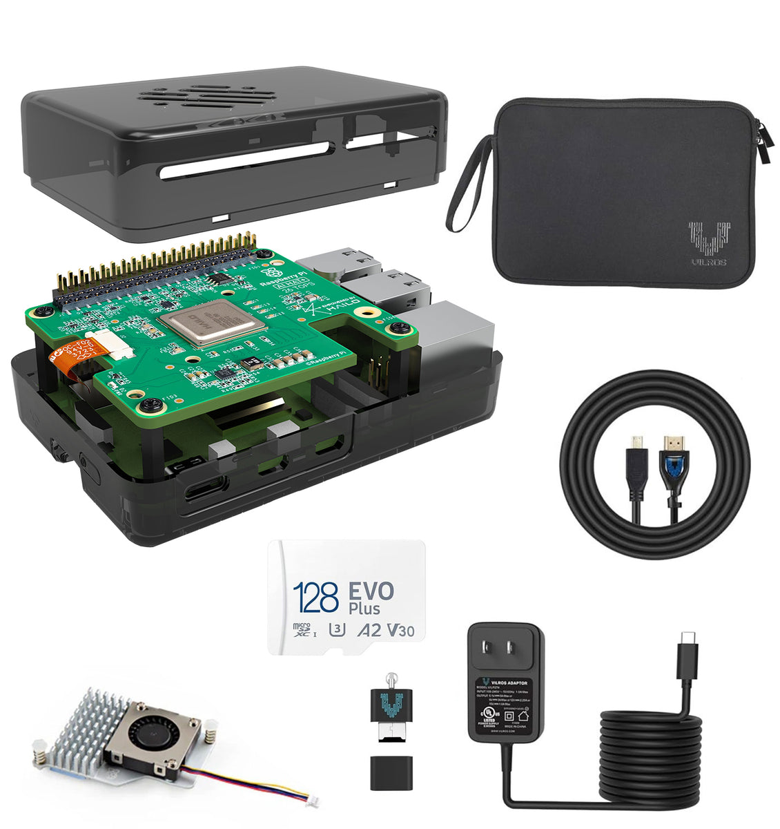 Vilros Raspberry Pi 5 AI Kit – Vilros.com