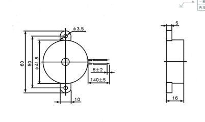 3-24V 85 dB Active Piezo Buzzer