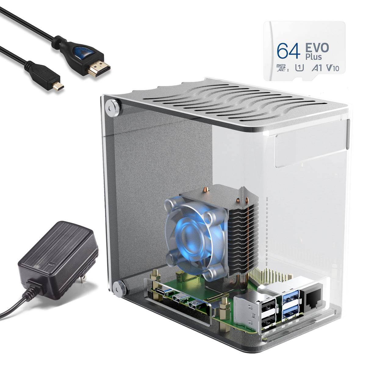 Vilros Raspberry Pi 4 Ready To Use Desktop PC – Vilros.com