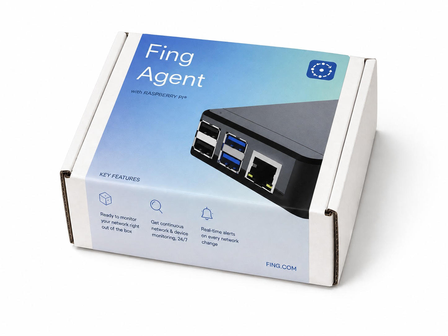 Fing Agent with Raspberry Pi Kit - By Vilros