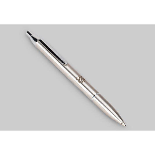 Raspberry Pi Engraved Stainless Steel Pen - Vilros.com