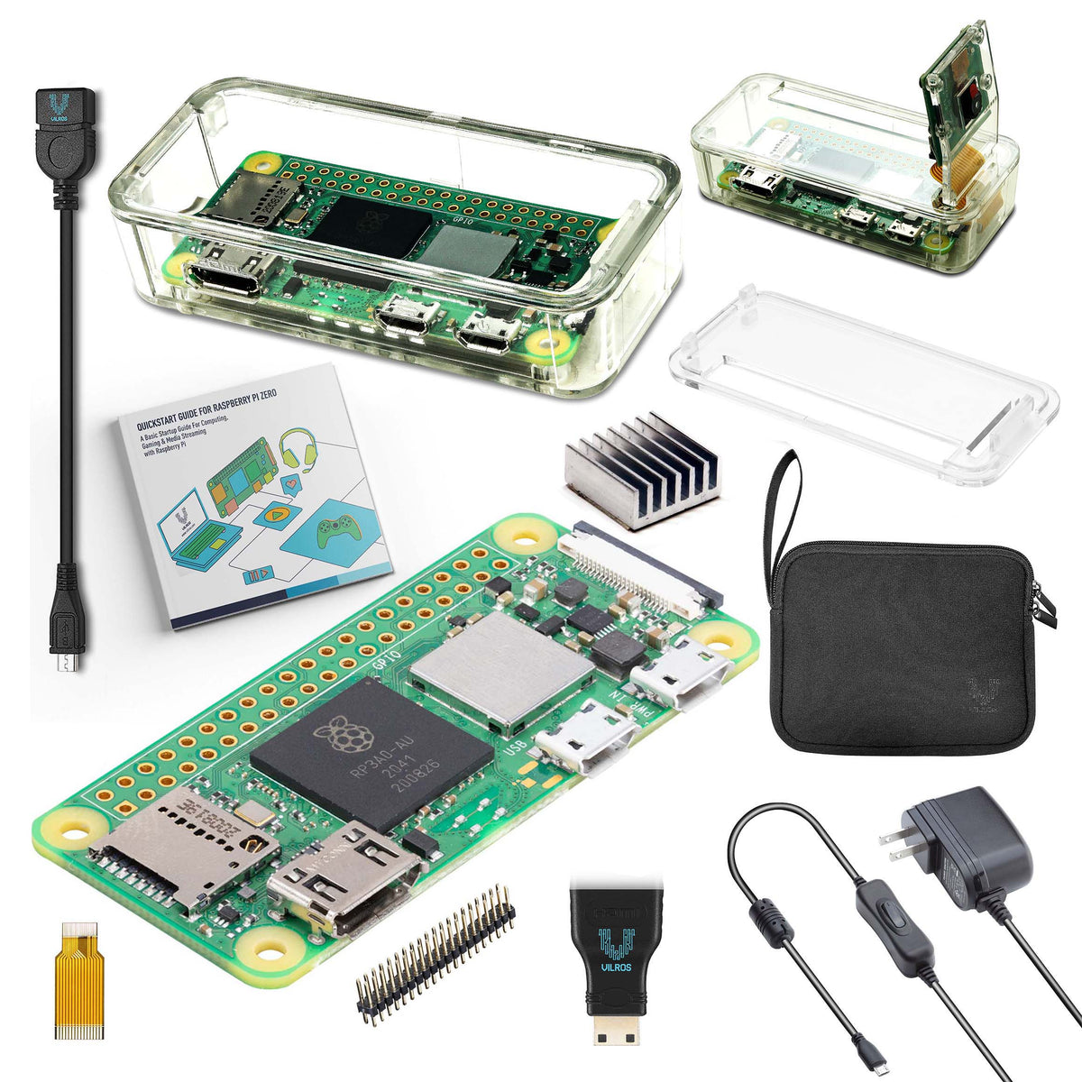 Vilros Raspberry Pi Zero 2 W Basic Starter Kit – Vilros.com