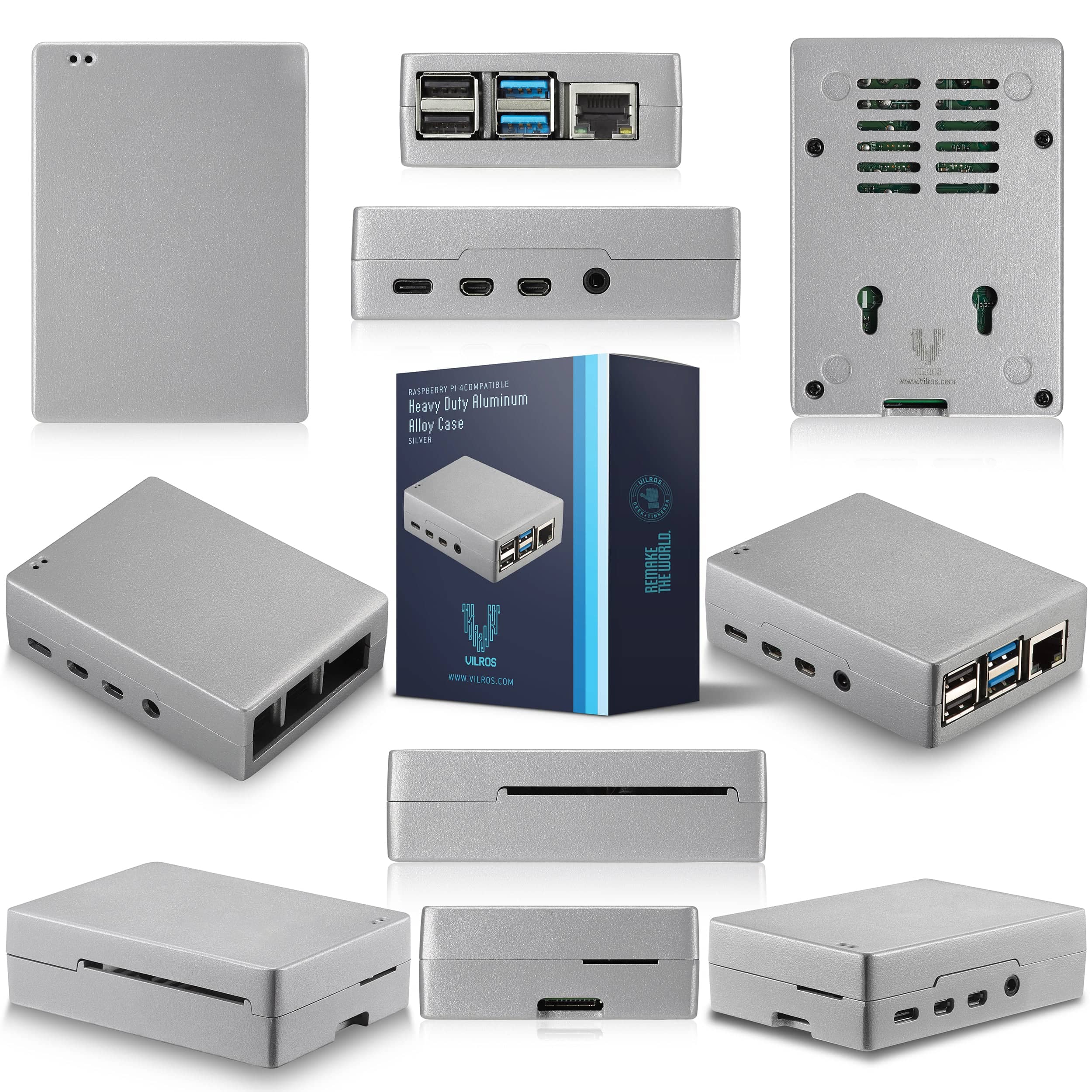 Vilros Raspberry Pi 4 Network Wide Ad Blocking Kit - Vilros.com