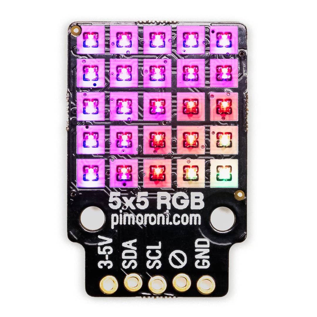 Pimoroni 5x5 RGB Matrix Breakout - Vilros.com