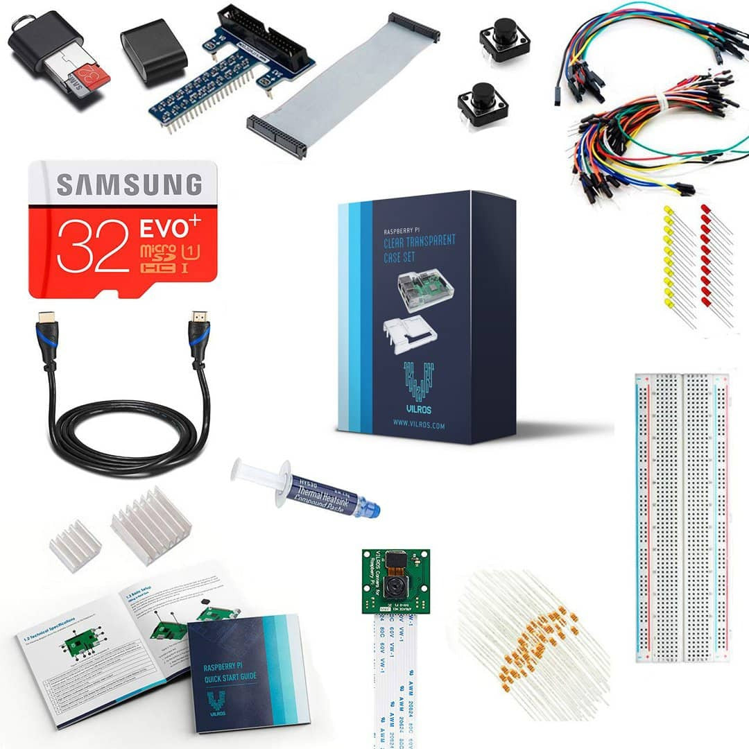 Vilros Ultimate Accessory & Camera Kit For Raspberry Pi - Vilros.com