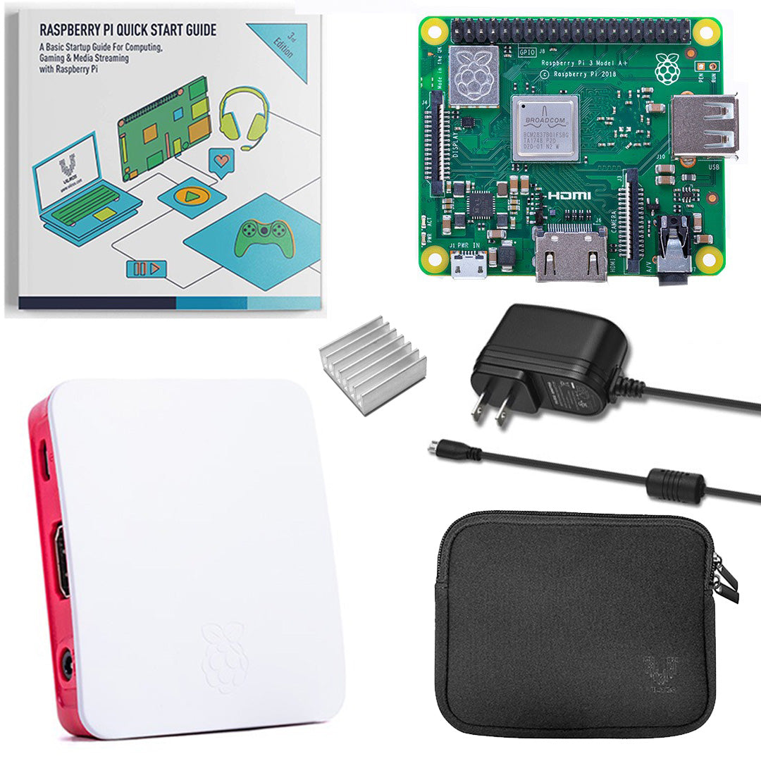 Vilros Raspberry Pi 3 Model A+ Basic Starter Kit - Vilros.com