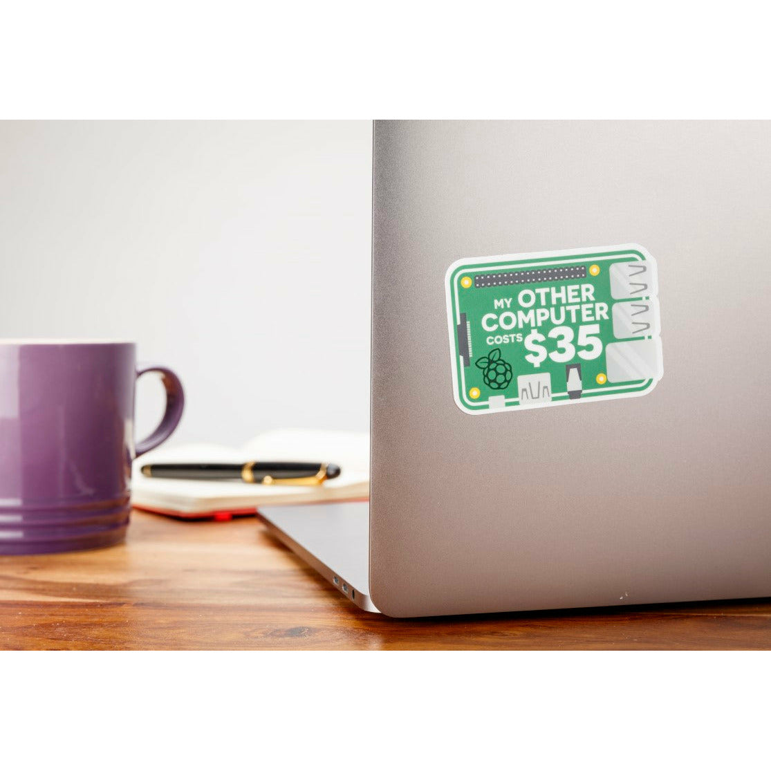 Raspberry Pi My Other Computer Sticker - Vilros.com