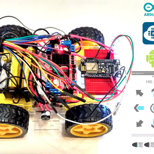 Make Your Own Robot Car that You Can Control with an Andorid Smartphone and Arduino