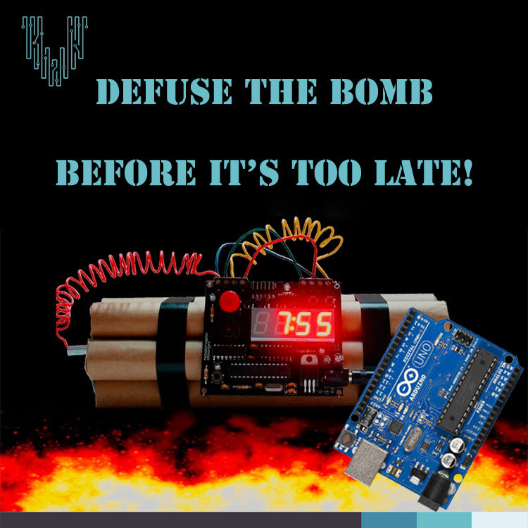 Arduino Time Bomb Defuse the Bomb Game Arduino Style | vilros.com – Vilros.com