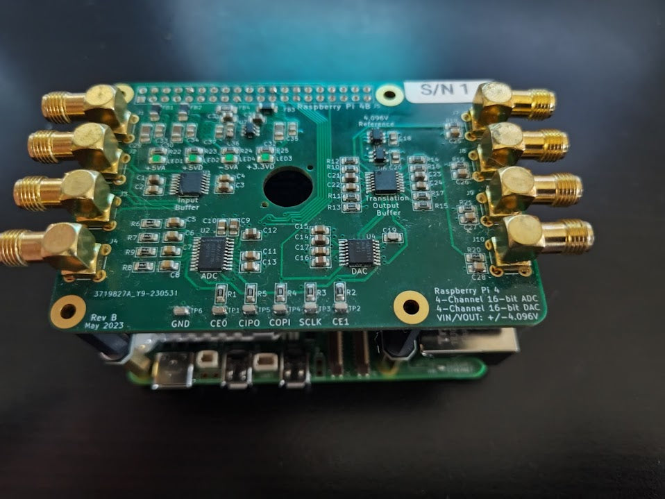 Project Feature: A Custom HAT for Analog I/O