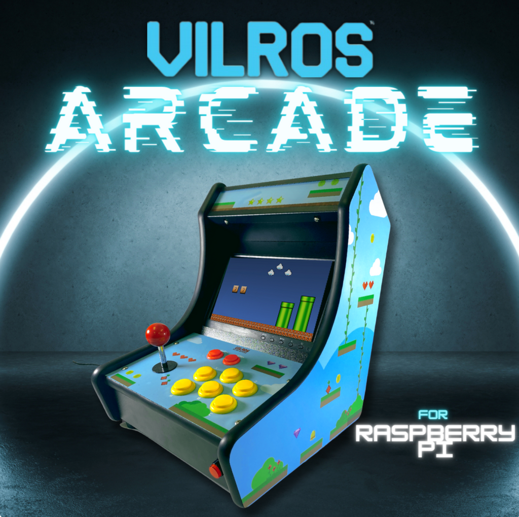 Vilros Mini Tabletop Home Arcade for the Raspberry Pi 4