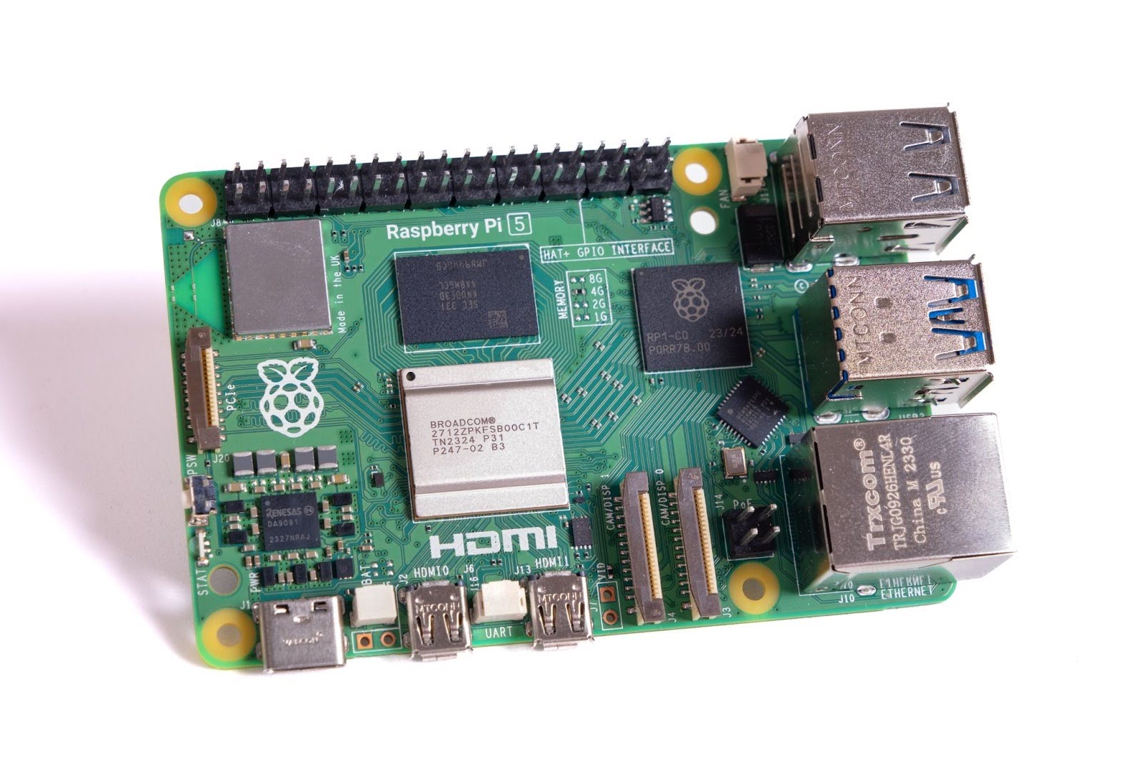 Raspberry Pi 5. 