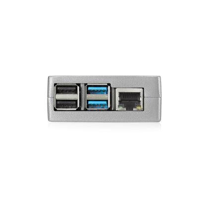 Vilros Raspberry Pi 4 Compatible Heavy-Duty Aluminum Alloy Case with Pre-installed Ready to Connect Fan
