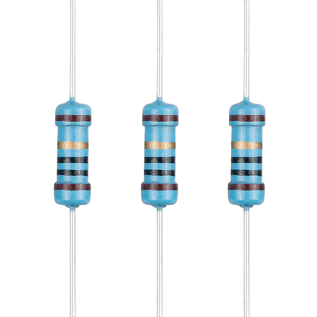1/2w (0.5Watt) ±1% Tolerance Metal Film Fixed Resistor (100pc)