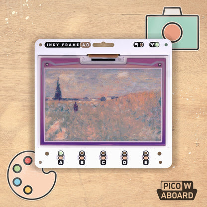 Pimoroni Inky Frame 4.0" (Pico W Aboard) – Inky Frame Only