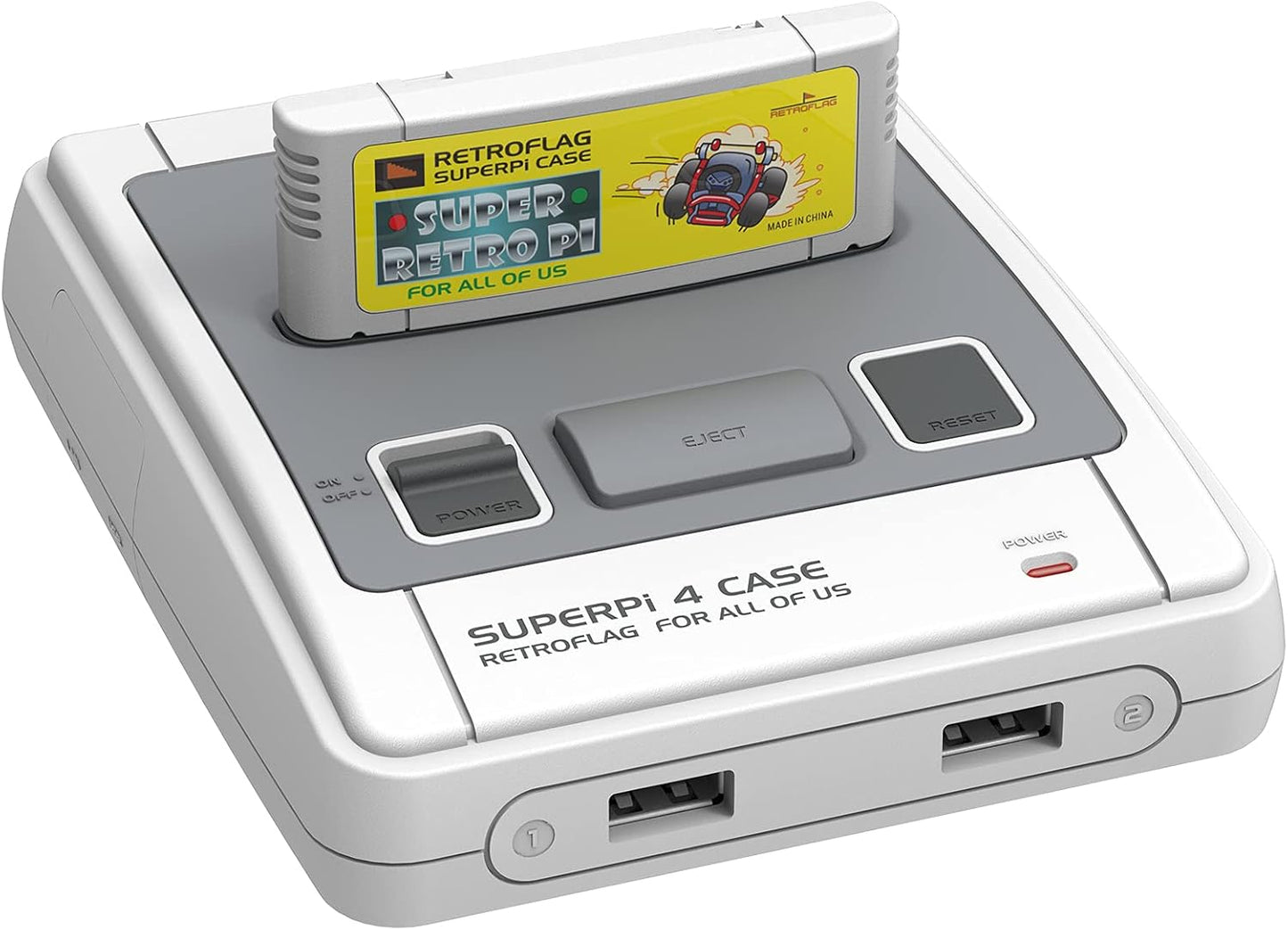 Retroflag Raspberry pi Case SUPERPi Case Functional Power Button with Safe Shutdown for Raspberry Pi4