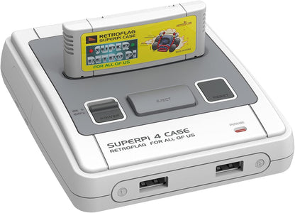 Retroflag Raspberry pi Case SUPERPi Case Functional Power Button with Safe Shutdown for Raspberry Pi4