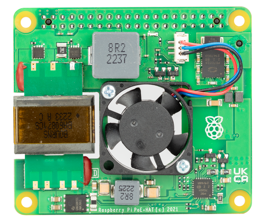 Raspberry Pi PoE+ HAT (For Raspberry Pi 3-4 NOT compatible with Raspberry Pi 5)