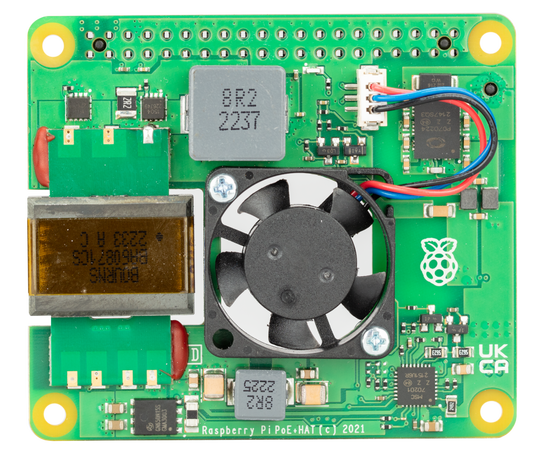 Raspberry Pi PoE+ HAT (For Raspberry Pi 3-4 NOT compatible with Raspberry Pi 5)