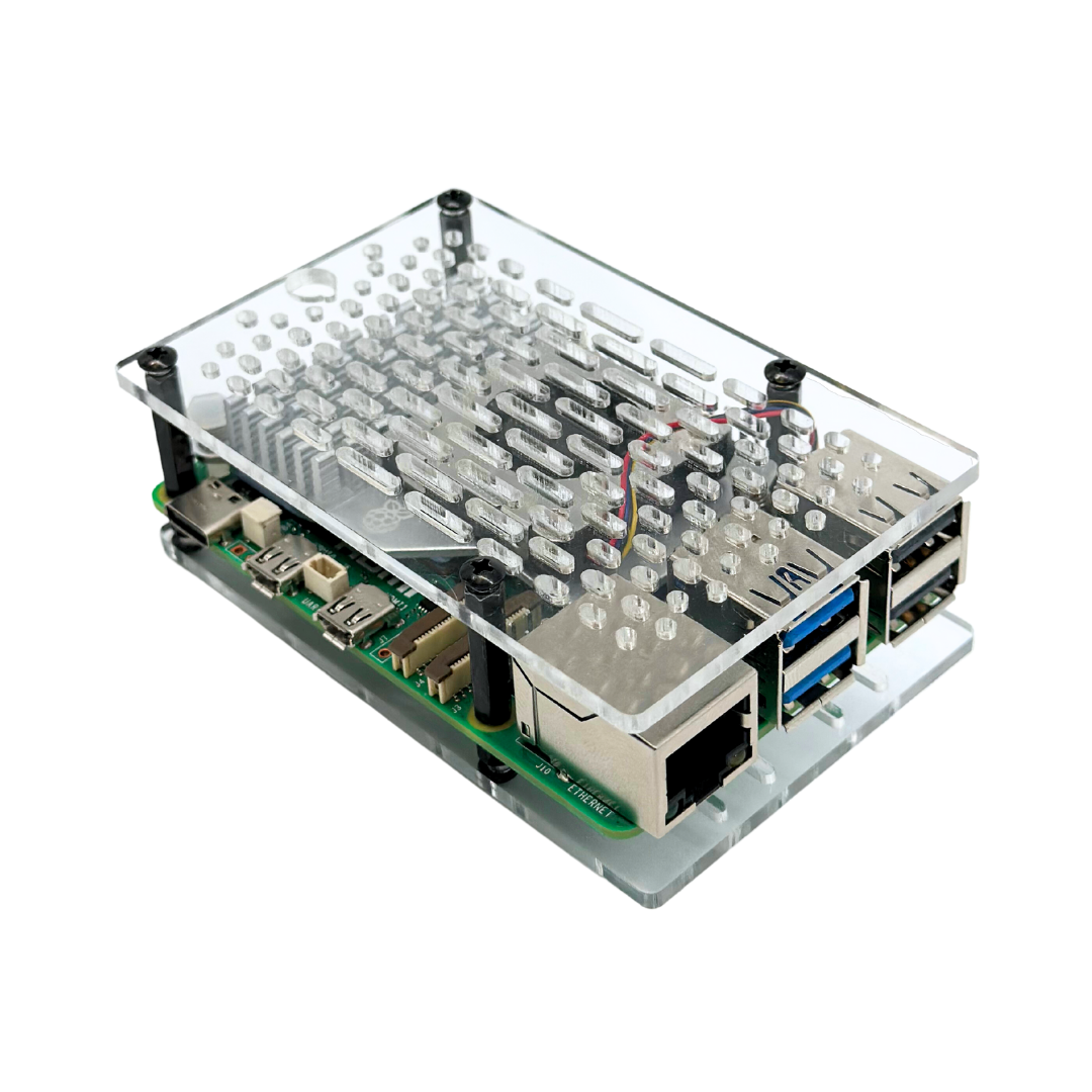Vilros Raspberry Pi 5 Active Cooler Compatible Case