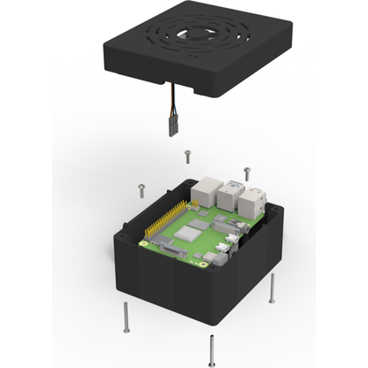 Vilros Plug 'n' Pi- A Raspberry Pi 4 Compatible Case and Power Supply all in one solution