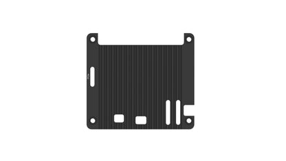 EDATEC Raspberry Pi 5 Passive Cooling Open Aluminum CNC Case