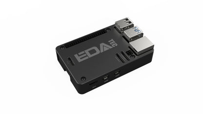 EDATEC Raspberry Pi 5 Passive Cooling Aluminum CNC Box