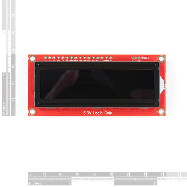 SparkFun 16x2 SerLCD - RGB Text With Presoldered 16 pin Header