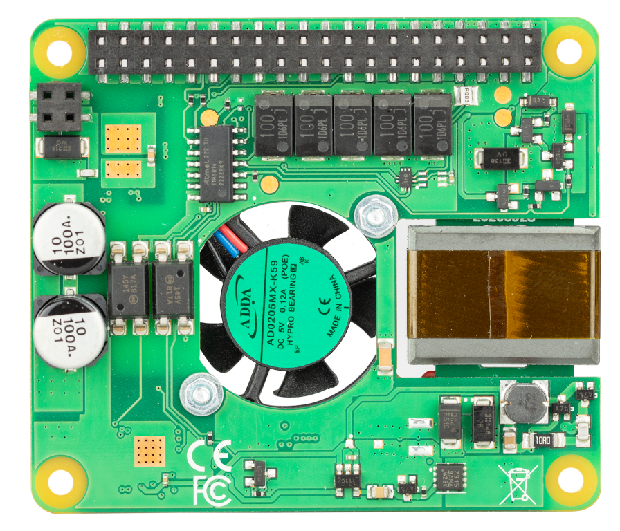 Raspberry Pi PoE+ HAT (For Raspberry Pi 3-4 NOT compatible with Raspberry Pi 5)