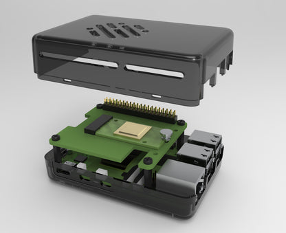 Vilros Hat Compatible Case for Raspberry Pi 5