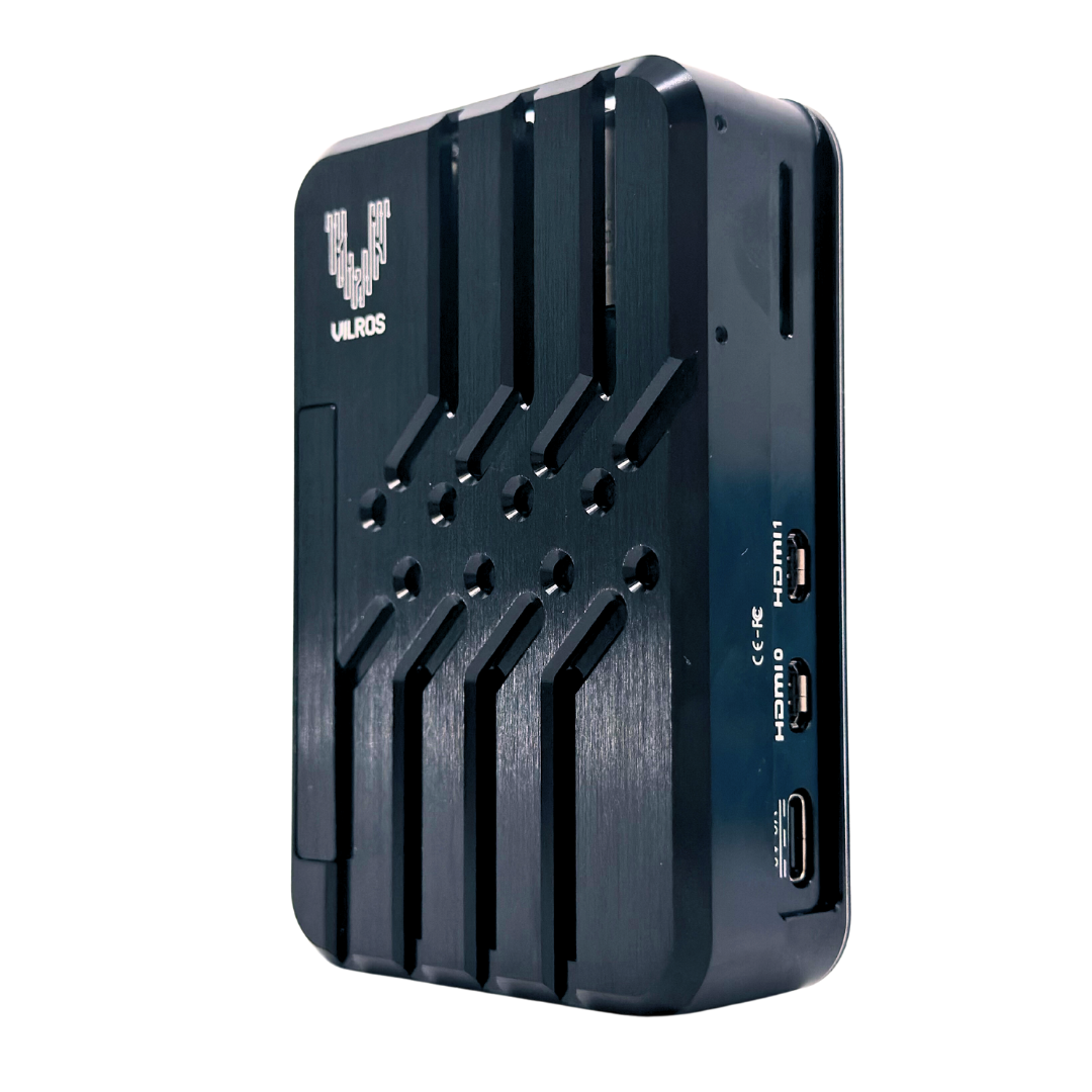Vilros Duo Deluxe Raspberry Pi 5 Case- The Deluxe Passive and Active Cooling Case for Pi 5