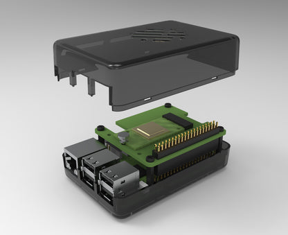Vilros Hat Compatible Case for Raspberry Pi 5