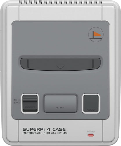 Retroflag Raspberry pi Case SUPERPi Case Functional Power Button with Safe Shutdown for Raspberry Pi4