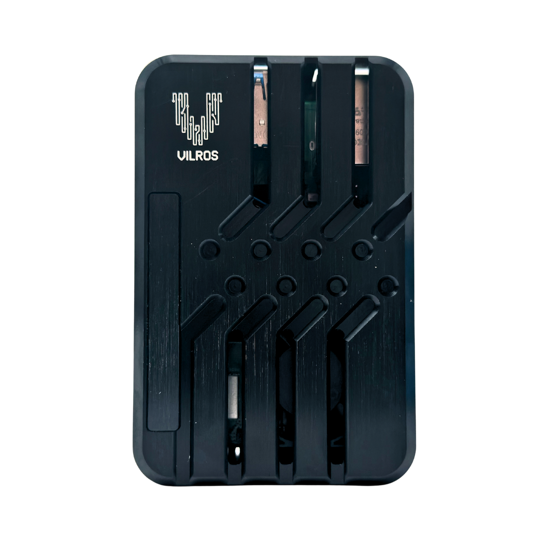 Vilros Duo Deluxe Raspberry Pi 5 Case- The Deluxe Passive and Active Cooling Case for Pi 5