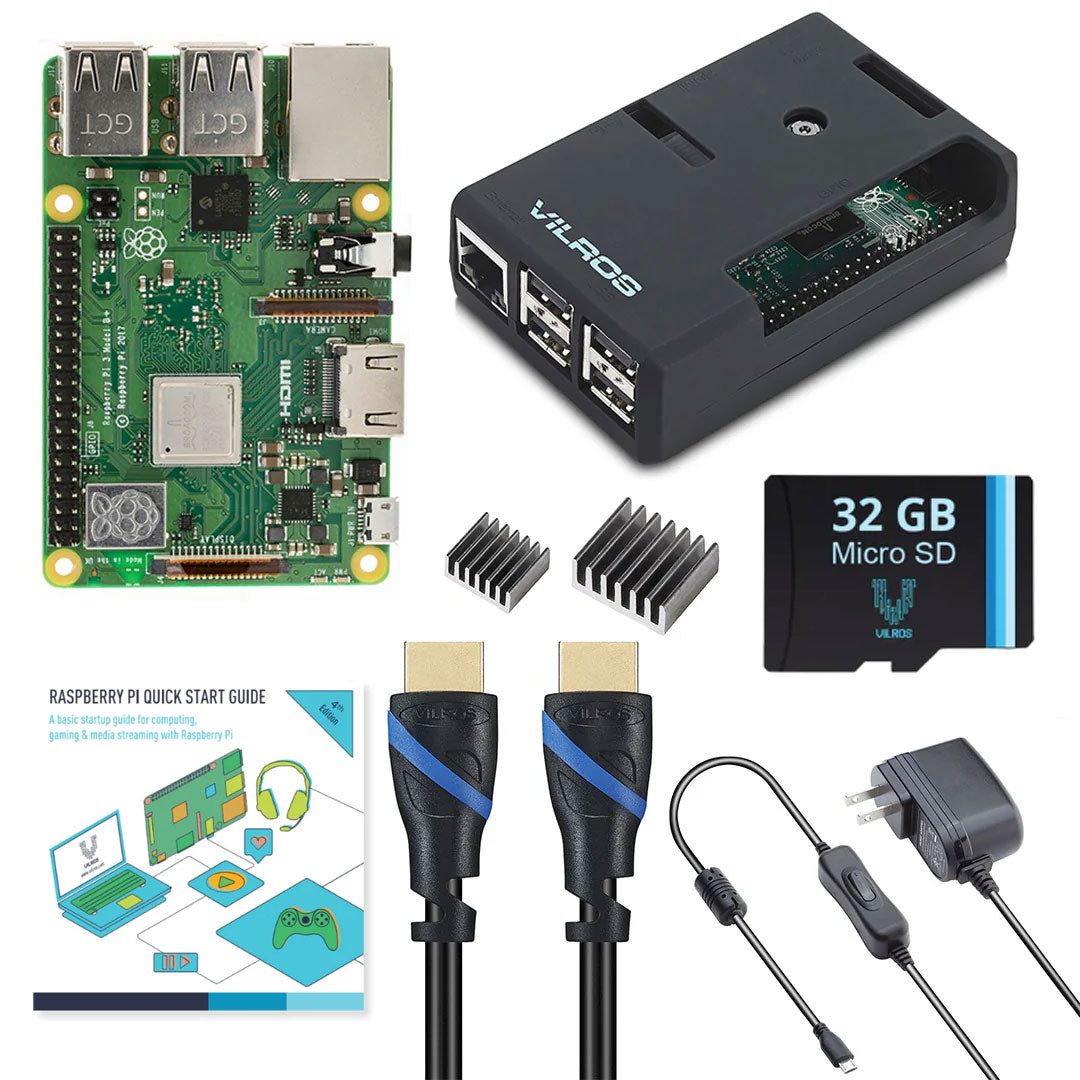 Vilros Raspberry Pi 3 Model B Plus Complete Starter Kit