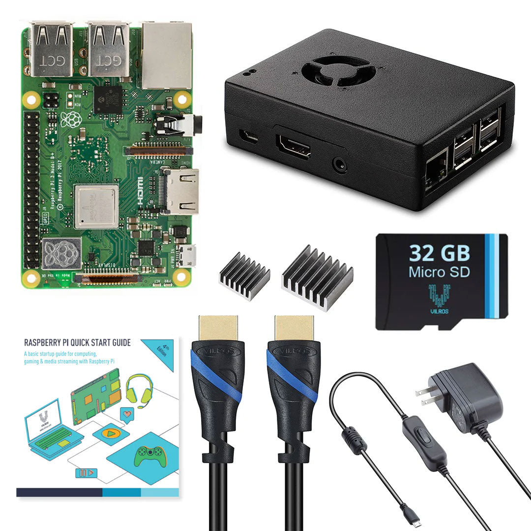 Vilros Raspberry Pi 3 Model B Plus Complete Starter Kit