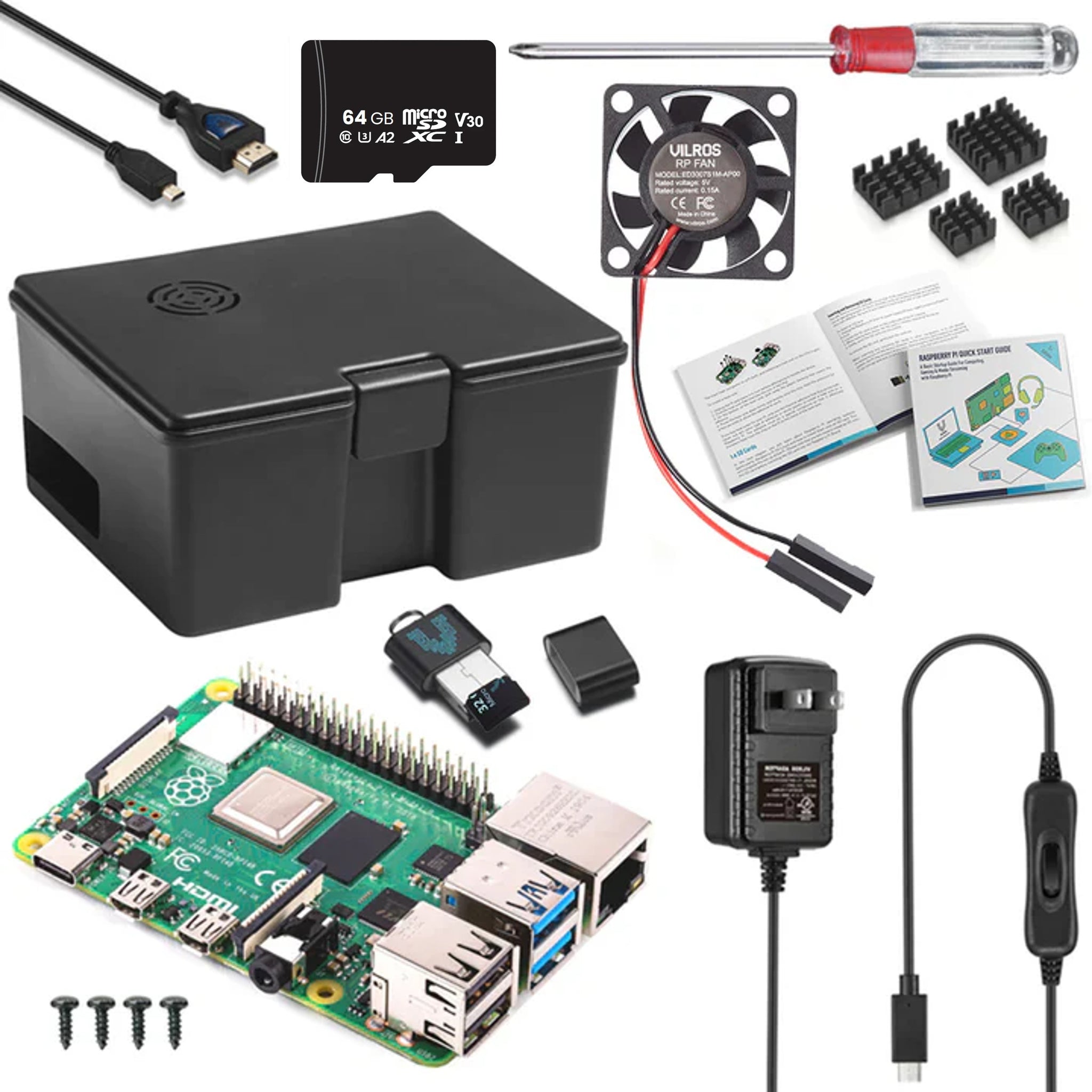 Vilros Raspberry Pi 4 Complete Starter Kit – Vilros.com