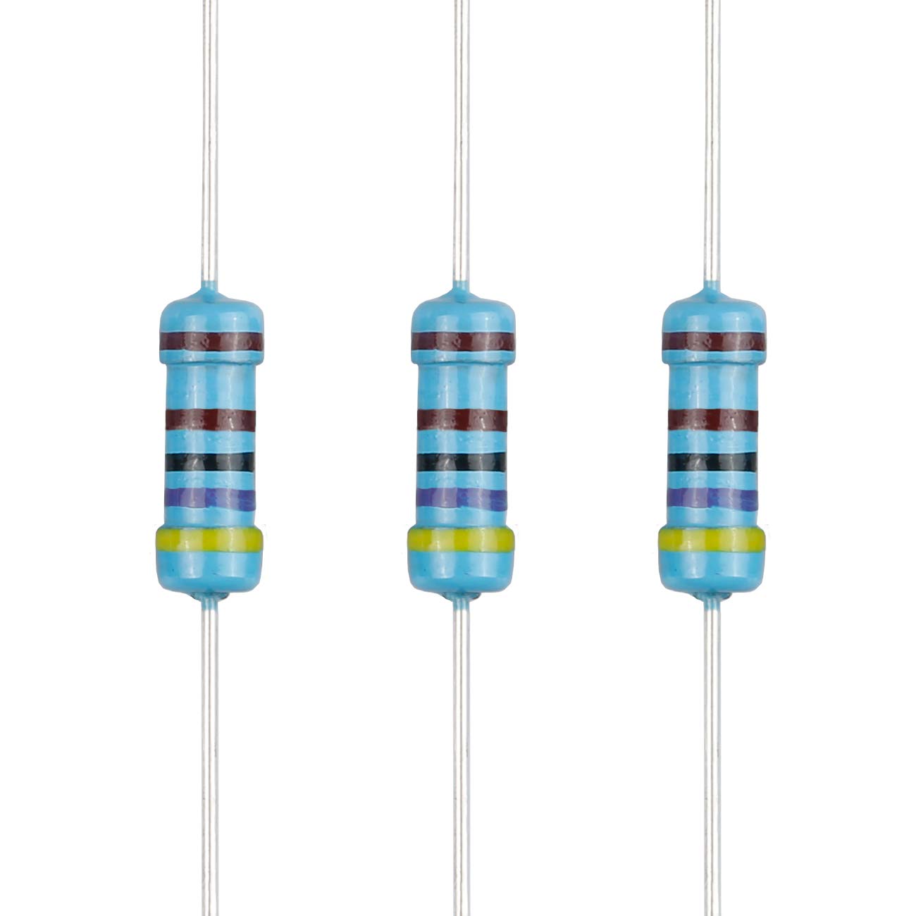 1/2w (0.5Watt) ±1% Tolerance Metal Film Fixed Resistor (100pc)