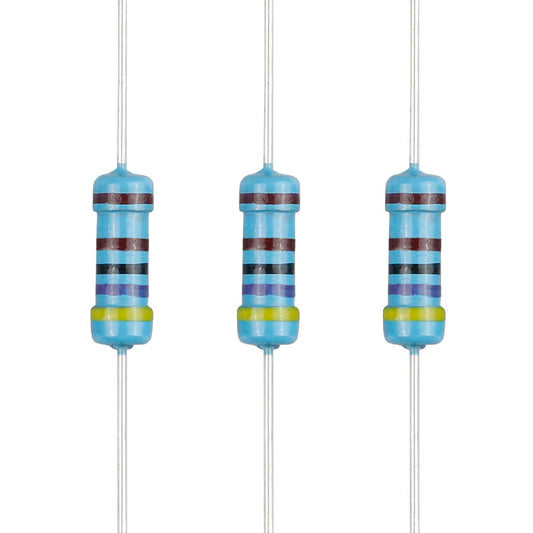 1/2w (0.5Watt) ±1% Tolerance Metal Film Fixed Resistor (100pc)