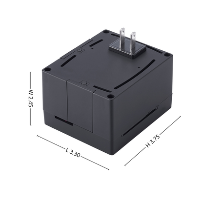 Vilros Plug 'n' Pi for Raspberry Pi 5 - A Raspberry Pi Case and Power Supply All in one Solution -Ideal for Raspberry Pi 5 SSH Usage