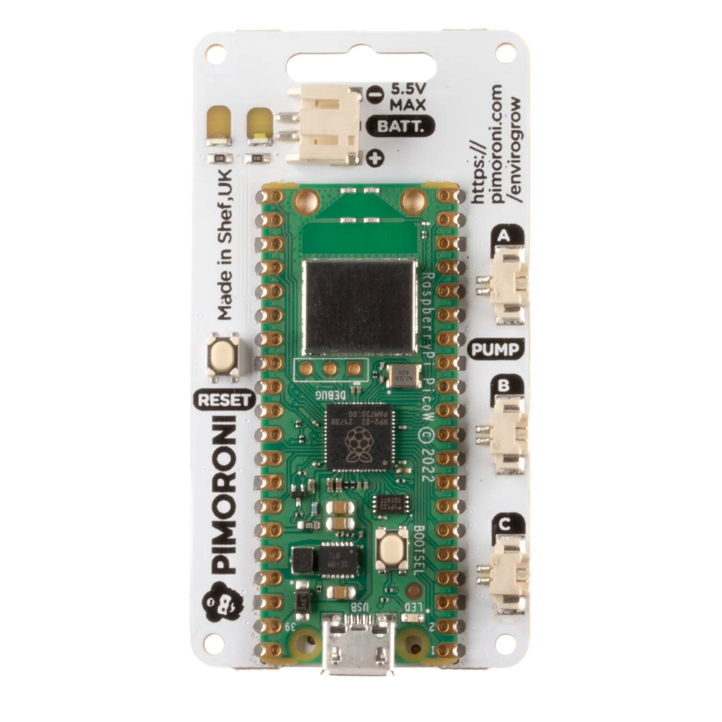 Pimoroni Enviro Grow (Pico W Aboard) – Enviro Grow + Accessory Kit