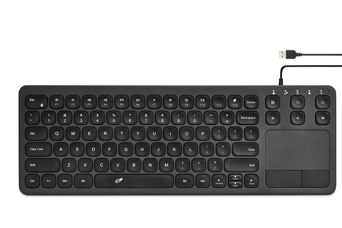 15 Inch USB Keyboard with Touchpad