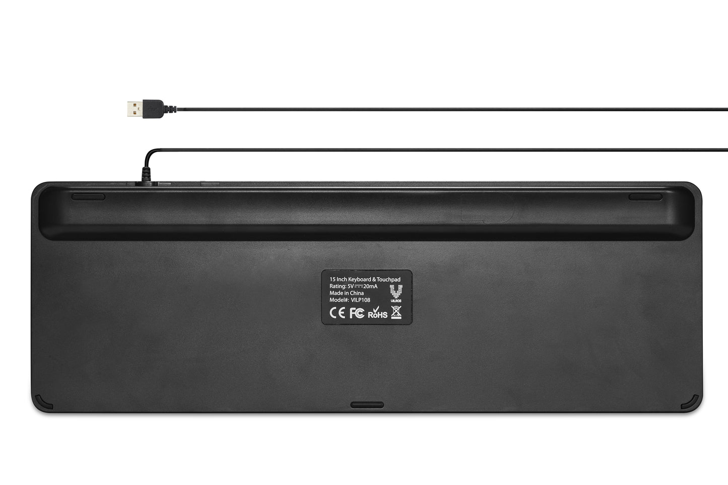 15 Inch USB Keyboard with Touchpad