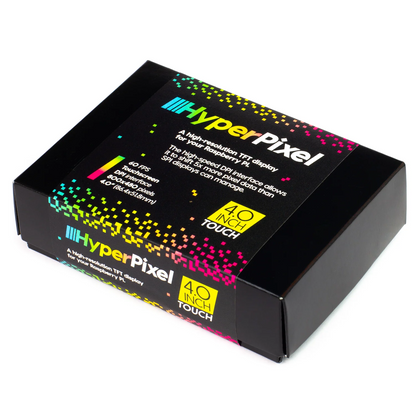 Pimoroni HyperPixel 4.0 - Hi-Res Display for Raspberry Pi
