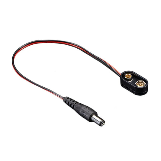 Vilros 9V Battery Snap Connector with 2.1mm Barrel Plug