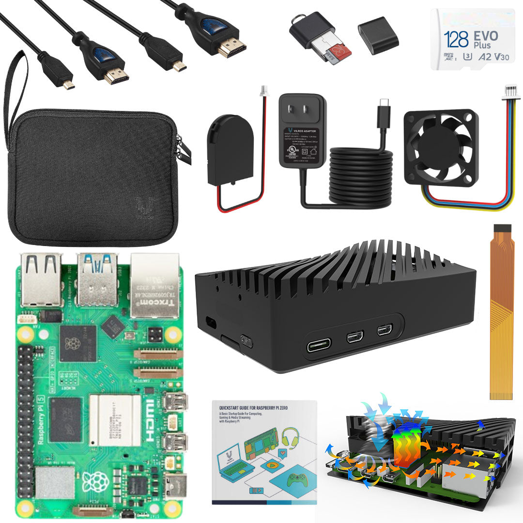 Vilros Raspberry Pi 5 Complete Starter Kit – Vilros.com