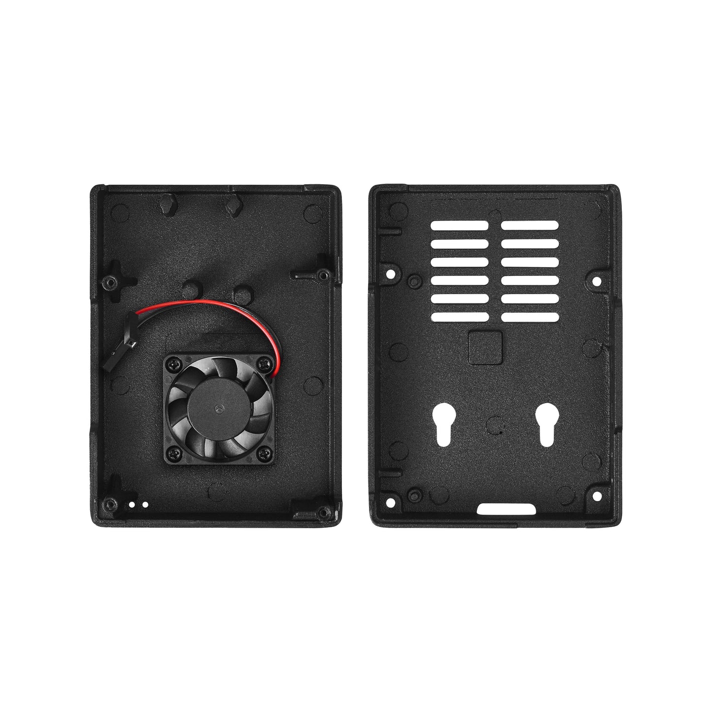 Vilros Raspberry Pi 4 Compatible Heavy-Duty Aluminum Alloy Case with Pre-installed Ready to Connect Fan