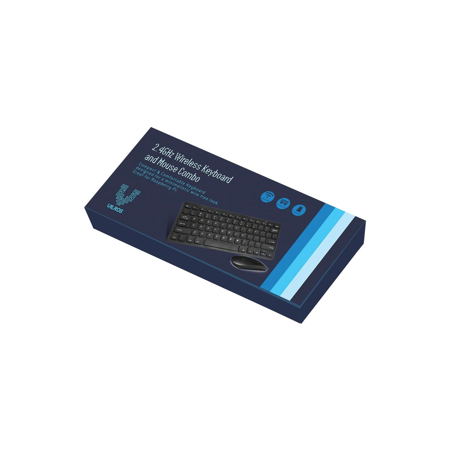 11 Inch Wireless Keyboard And  Mouse and Bonus Mousepad